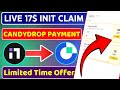 Live 17$ INIT Claim🤑ll Init Token Giveway ll Gate .io Candydrop ll Today New Crypto Airdrop ll