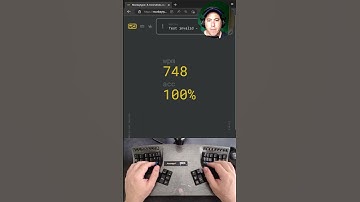 OMG - personal best! #shorts #typing #mechanicalkeyboard