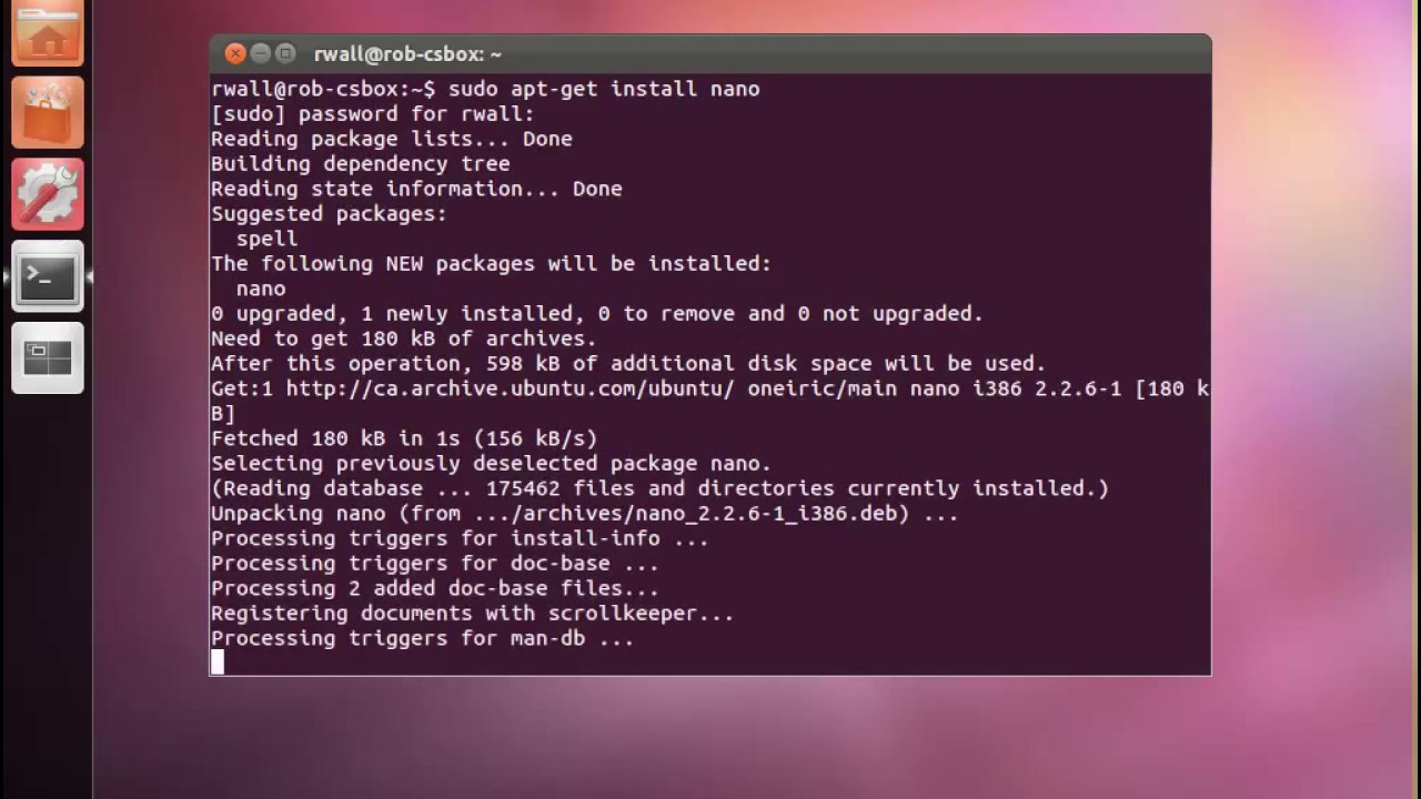 install safari ubuntu command line