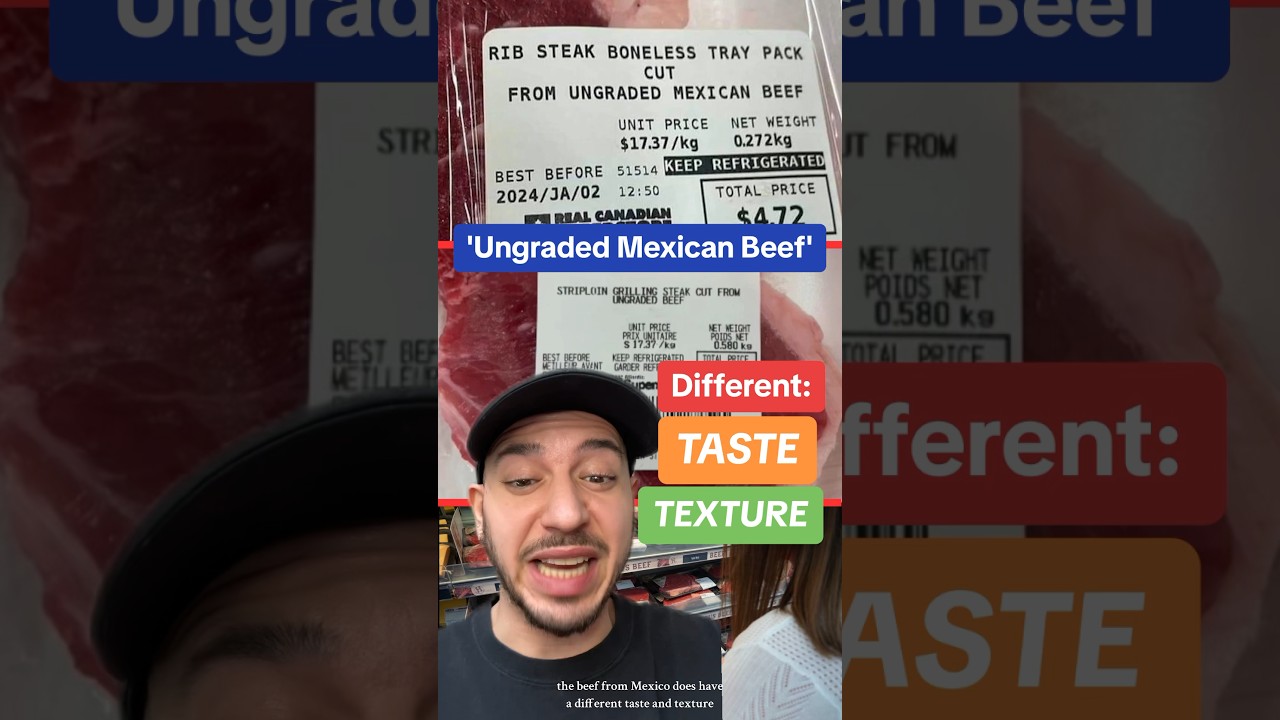 Here's What YOU NEED to Know about 'Ungraded Mexican Beef' #toronto  #torontonews #beef #inflation #grocery #gorceryshopping #meatprices…