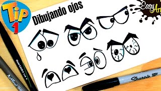 Cómo dibujar ojos / how to draw Eyes /TIP # 1 Easy Art