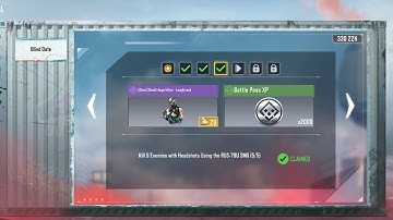 Kill 5 Enemies With Headshots Using the RUS-79U SMG. Call of Duty season 5 New Task Complete.