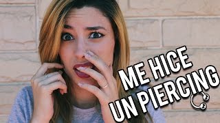 ME HICE UN PIERCING | #StoryTime | Lyna Vlogs