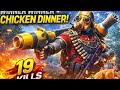 19 Kills Solo Chicken Dinner 🐔🔥 | Insane Clutch Gameplay | PUBG Mobile
