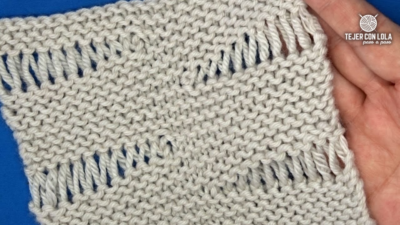 Vueltas Cortas Caladas a Dos Agujas: 🤫EL SECRETO para crear PATRONES de TEJIDO IMPRESIONANTES😎