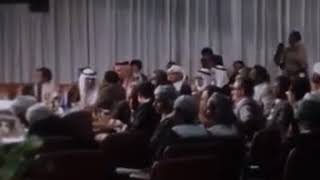 مؤتمر القمة العربية في الأردن عام 1980 بحضور الرئيس صدام حسين