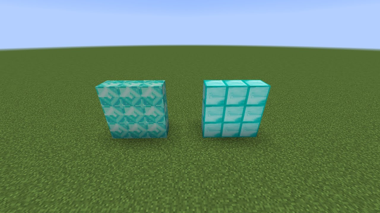 Minecraft: Old vs New Texture Pack Comparison 