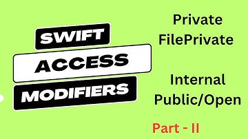 Access Modifiers in Swift