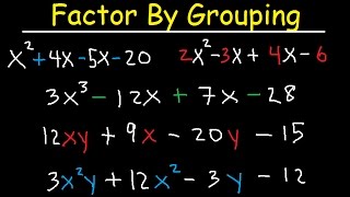 Factoring By Grouping