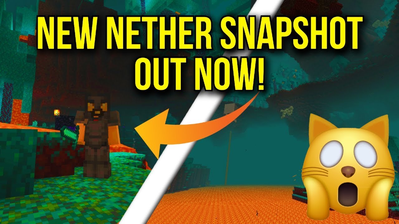 Minecraft 1.16 NEW NETHER UPDATE SNAPSHOT & Changelog