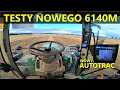 Testuję John Deere 6140M  z Nowym / Prostszym / Tańszym AutoTrac - Rolnik Pracuje !