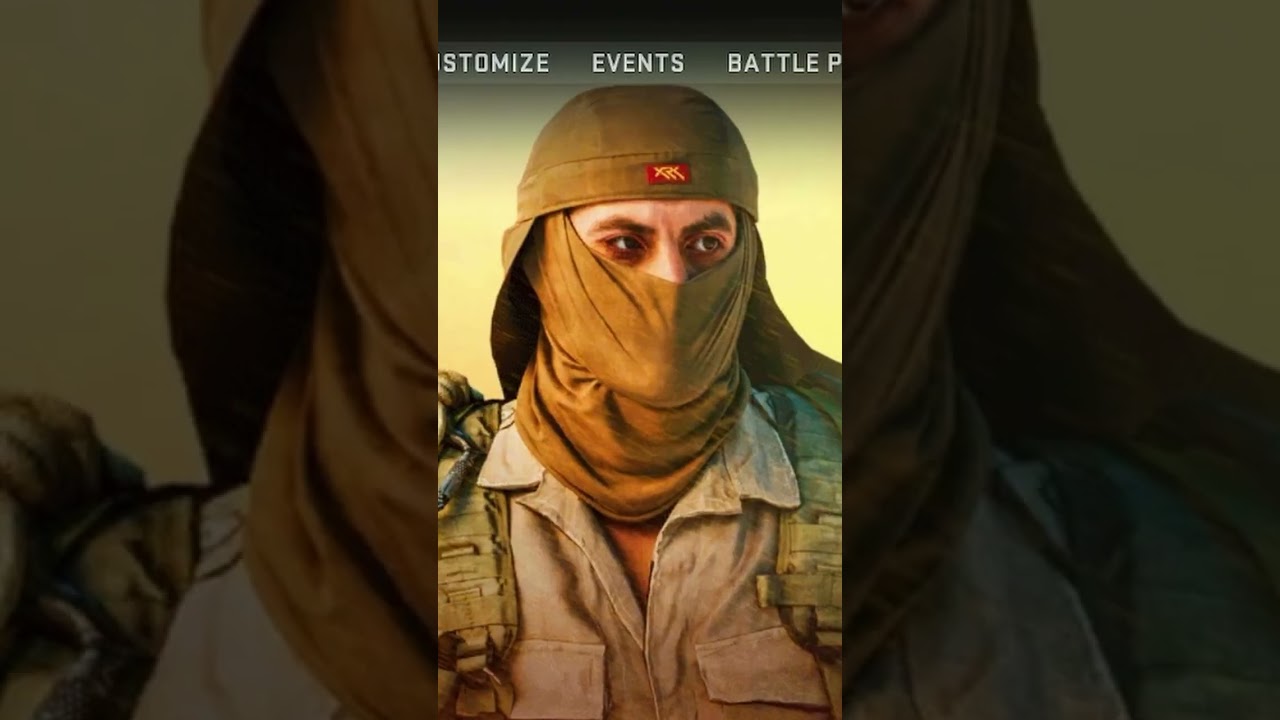 Habibi skin in warzone