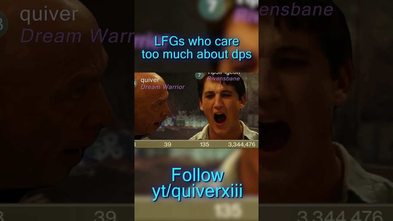 Lfgs Who Care Too MUCH about DPS #destiny2 #destiny2pve #bungiedestiny #destinygame