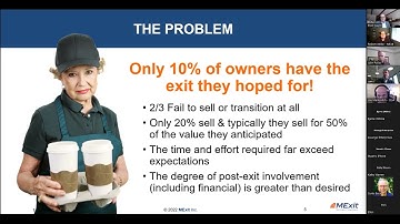 EXIT PLANNING 101 - WHAT YOU NEED TO KNOW - 2022 11 17