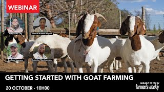 Webinar: Getting started with goat farming screenshot 2