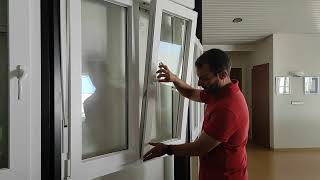 Como arreglar ventana oscilobatiente caída o descolgada