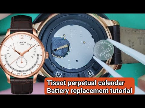 Tissot 1853 как поменять батарейку