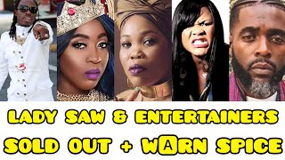 LA Lewis Tells Queen Ifrica: Lady Saw Dun S3ll 0ut har Søūl aready & Spice not to get caught up