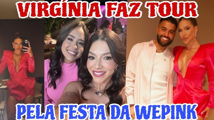 ❤️VIRGÍNIA FONSECA TOURS THE WEPINK PARTY, EVERYTHING IS SO BEAUTIFUL❤️ -  YouTube