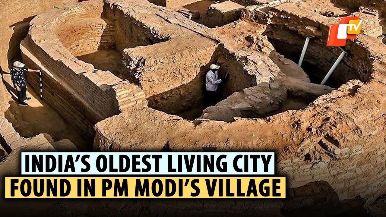 Remains Of 2800YearOld Settlement Found In PM Modi’s Village Vadnagar