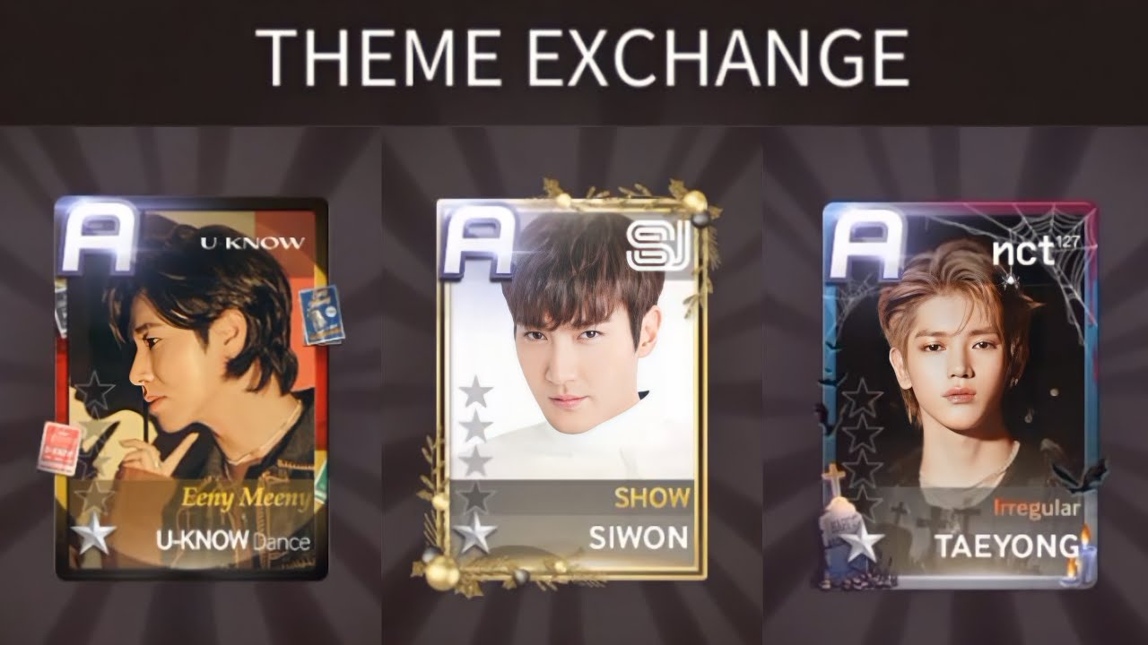 Superstar SMTOWN] Theme Exchanger Chance🎫 | SSM 8th Anniversary