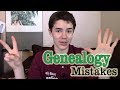 7 Common Genealogy Mistakes - And How to Avoid Them