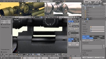 Blender | M40A3 Speed Model