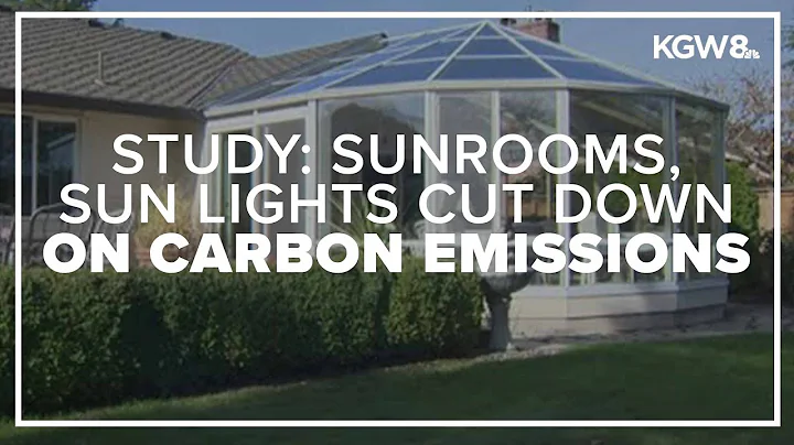 Study finds sunrooms, sun lights cut home carbon emissions