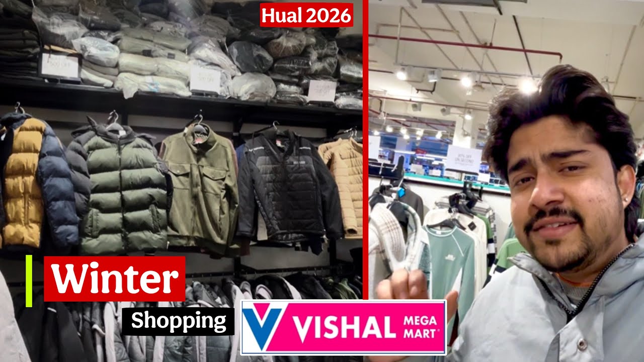 Vishal mega mart winter collection 2026 | Vishal mega mart | Haul for men | Kalua