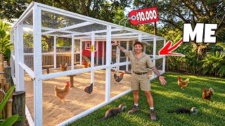 Information Building the LARGEST ENCLOSURE for My Animals!! Update