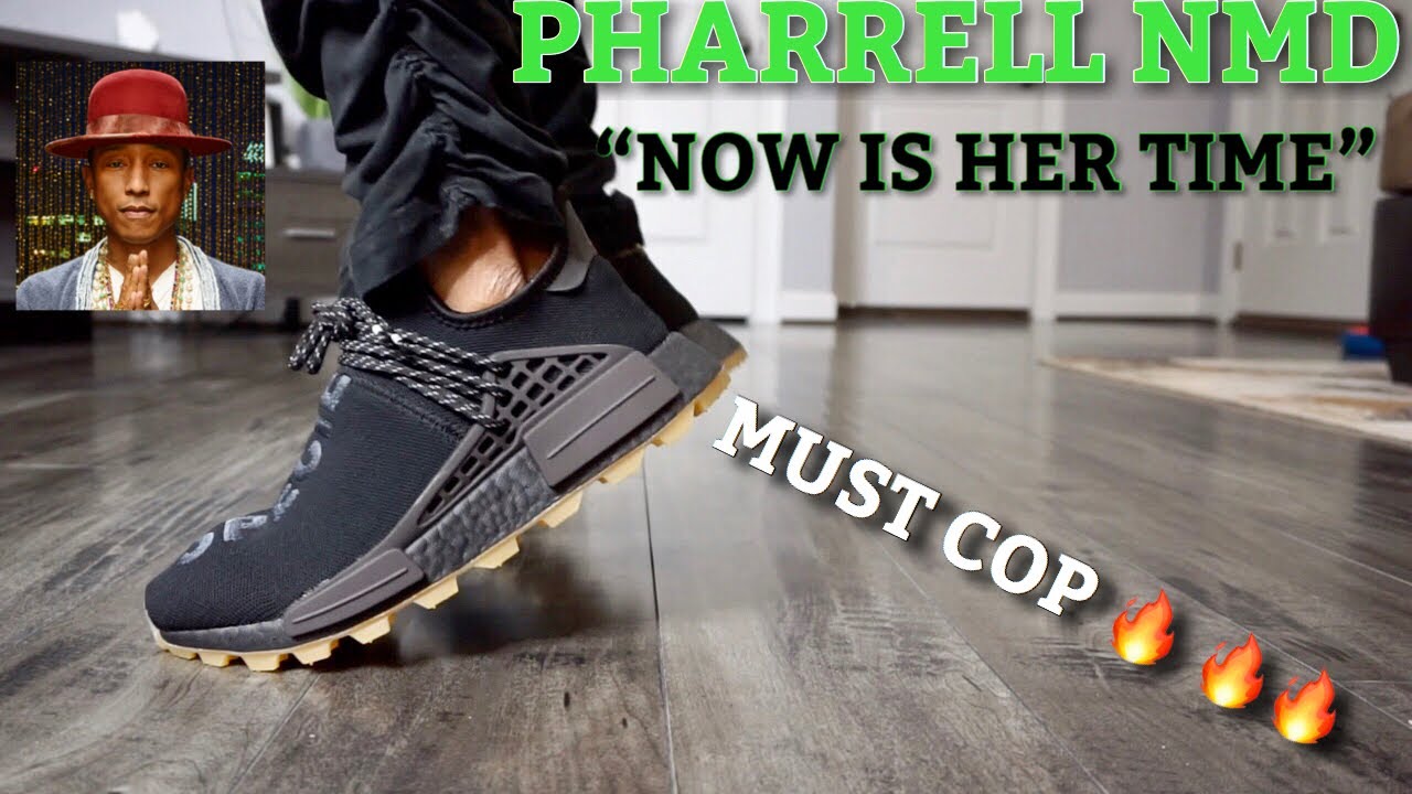 nmd hu trail pharrell now is her time black