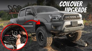 TOYOTA TACOMA MODS! | Rough Country Vertex Coilover Suspension Lift