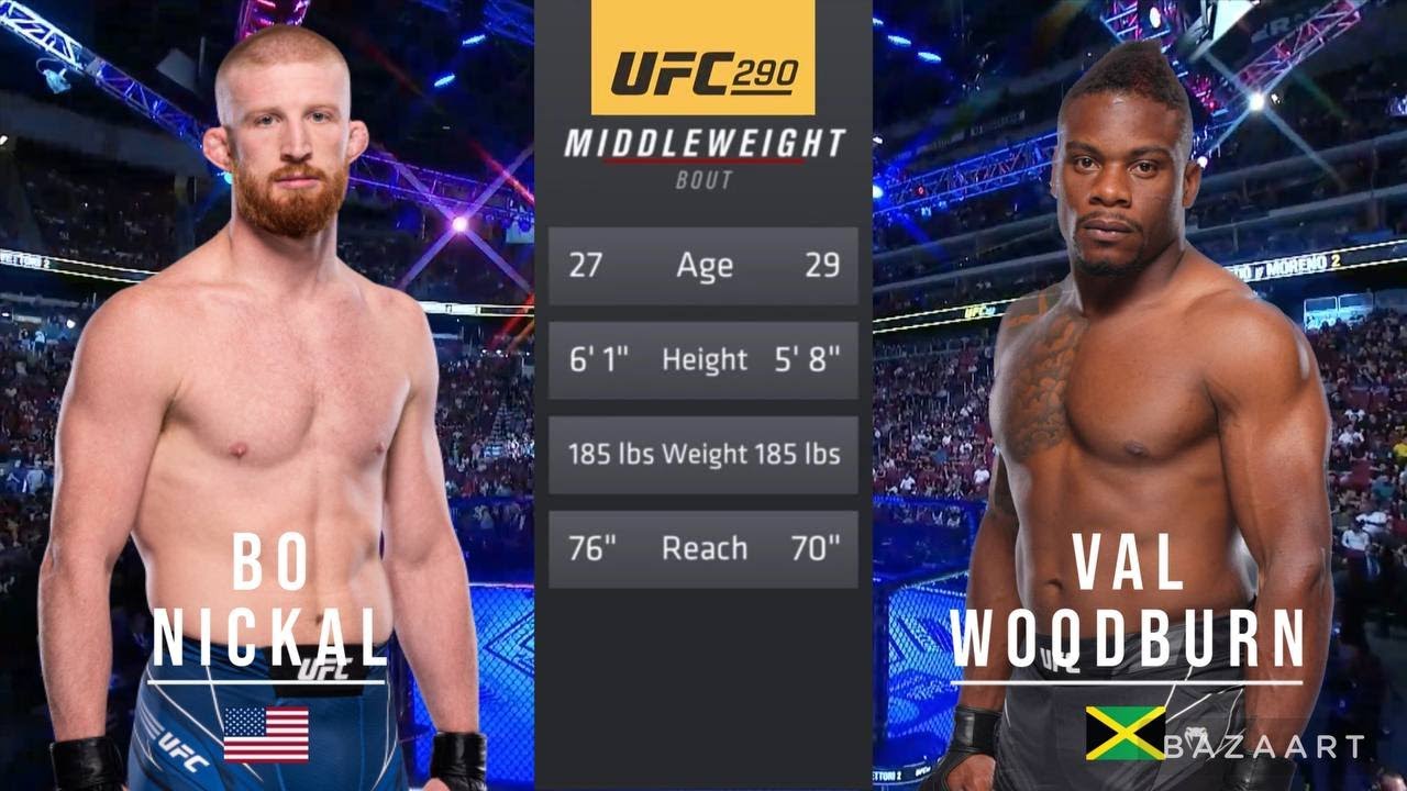 HLS - UFC 290 - Bo Nickal vs Val Woodburn