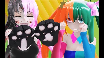 MMD MikuCoolMix x AyanoCoolMix   iYiYi
