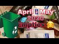 April-May Empty Products|Monthly Empties