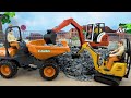 Construction Vehicles at Work - Collection Videos Stories~! BIBO TOYS