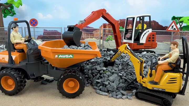 Construction Vehicles at Work - Collection Videos ...