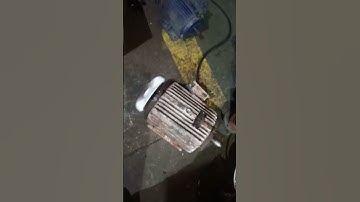 Induction motor no load test...