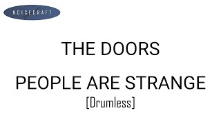 The Doors - People Are Strange Drum Score [Drumless Playback]