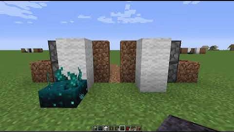 Minecraft 20w49a - How to make a Sculk Sensor piston door.
