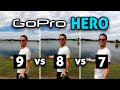 GoPro HERO 9 vs 8 vs 7!