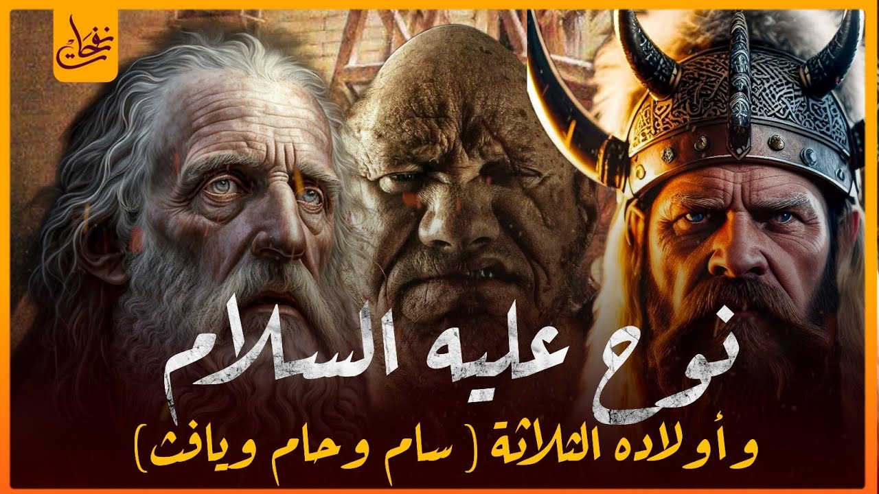 قصص القرآن نوح عليه السلام و أولاده الثلاثة سام وحام ويافث - القصة كاملة من البداية للنهاية