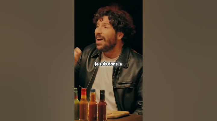 Le playback qui a mal tourné (Hot Ones avec Redouane)