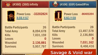 Infinity 360 - void war & savage lands - war and order