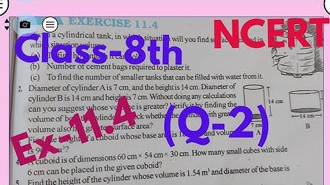 Class-8th/Ex-11.4 (Q-2) Chapter-11 (Mensuration)