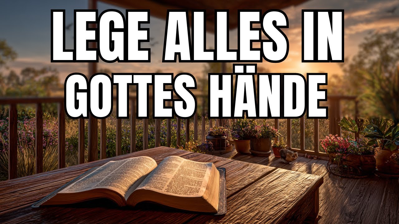 An diesem Morgen – lege alles in Gottes Hände