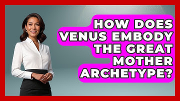 How Does Venus Embody The Great Mother Archetype? - Exploring Ancient Myths