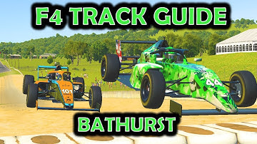 iRacing Track Guide Bathurst | Formula F4 | W4 S4 2022