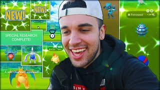 CATCHING WORLD’S FIRST SHINY FERROSEED DURING EXCLUSIVE EVENT 🤩 (Pokémon GO)