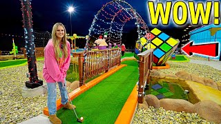 Toy Box Christmas Mini Golf Match!